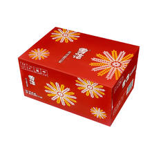 SNOWBEER 雪花 啤酒经典喜庆红罐8度500ml*12听*3箱拉格啤酒整箱节庆罐礼盒