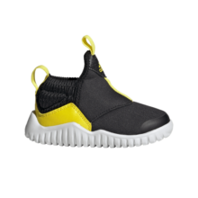 adidas「海马鞋」RapidaZEN一脚蹬学步鞋男婴童阿迪达斯轻运动 黑色/黄色 26.5(155mm)