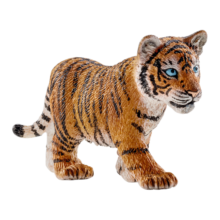 思乐（Schleich S）仿真动物模型 老虎14729狮子狼豹白虎猞猁小动物儿童玩具摆件手办 老虎幼崽玩具14730