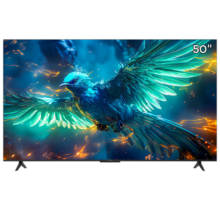 FFALCON雷鸟电视雀5 50英寸4K高清 2+32GB 护眼防蓝光 超薄金属全面屏彩电 AI智能语音平板电视机以旧换新 50英寸 黑色