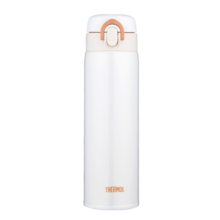 膳魔师(THERMOS) 保温杯保冷杯优雅白500ml 不锈钢车载水杯旅行出游便携男女渐变生日礼物杯子JALC-500-PRW