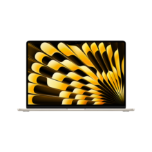 Apple/苹果2023款MacBookAir【教育优惠】15英寸 M2(8+10核)8G256G星光轻薄笔记本电脑电脑MQKU3CH/A