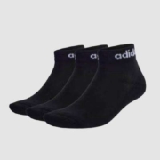 adidas 男女同款棉袜 3双装