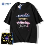NASAGAME联名款新品纯棉短袖t恤拍4件