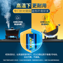 NANFU 南孚 丰蓝1号电池4粒装1.5V一号大号R20碳性家用热水器煤气灶专用液化气灶燃气灶天然气灶燃气炉手电筒[367]