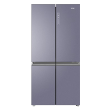 预售、PLUS会员：Haier 海尔 智享系列 BCD-656WGHTDV9N9U1 风冷十字对开门冰箱 656L 烟青紫