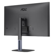 AOC U27V5C 27英寸 4K显示器  IPS广色域  65WType-C 内置音箱 金属底座 旋转升降 电脑显示屏