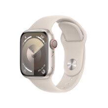 京东百亿补贴：Apple Watch Series 9 智能手表GPS款45毫米 星光色铝金属表壳