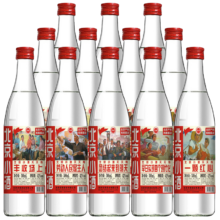 京东百亿补贴:京德 北京二锅头  42度 500mL 12瓶 北京小酒整箱