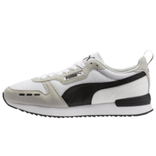彪马（PUMA）男女同款基础低帮鞋 373117-02白-浅灰-黑色 44UK9.5