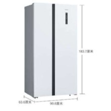 京东百亿补贴、PLUS会员：SIEMENS 西门子 BCD-502W(KA50NE20TI) 风冷对开门冰箱 502L 白色