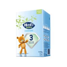 Hero Baby原装进口 经典纸盒婴幼儿配方奶粉3段（1岁以上）700g盒 产地瑞典