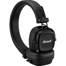 马歇尔（Marshall） MAJOR IV耳机头戴式无线蓝牙重低音可折叠耳麦4代 黑色
