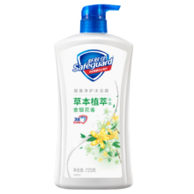 PLUS会员：舒肤佳 沐浴露 金银花香 720g（赠 纯白沐浴露补充装200g）