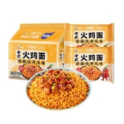 PLUS会员、概率券：白象 中式火鸡面新疆烧烤风味煮面144g*5连包