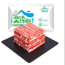 京东PLUS：草原宏宝 羔羊肉片 500g