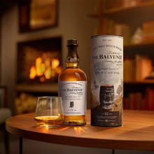 THE BALVENIE 百富 12年美国桶700ML 单一麦芽苏格兰威士忌海外海外正品进口洋酒