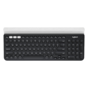 罗技（Logitech）K780 键盘 无线蓝牙键盘 办公键盘 纤薄便携键盘 笔记本键盘 优联 全尺寸 黑色