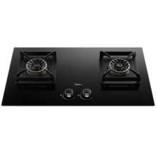 美的（Midea）燃气灶天然气5.0KW大火力煤气灶双灶3D猛火嵌入式燃气灶铜火盖液化气灶具燃气灶一级能效Q230A 【5.0KW聚焰猛火灶】 天然气