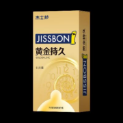 plus会员：杰士邦 避孕套 安全套 黄金持久6只