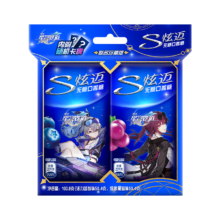 需首购，Plus会员:炫迈（Stride）X崩坏:星穹铁道 星炫猎手双盒装联名珍藏款28片*2 共（100.8克）