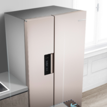 [升级大容量]博世530升超薄对开门冰箱 家用嵌入式双开门电冰箱 风冷无霜 铂金净风 KXN52A69TI