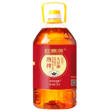 桂青源 笨榨熟豆油 东北非转基因大豆食用油物理压榨5L