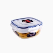 LOCK&LOCK 原装进口冰箱收纳盒方形塑料保鲜盒家用食品盒厨房储物盒子