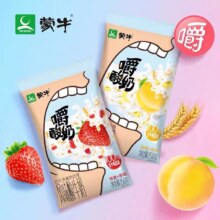 蒙牛 嚼酸奶 燕麦黄桃150g*5袋