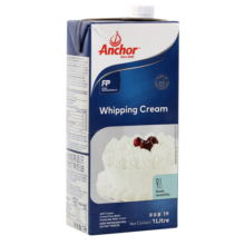 安佳（Anchor）淡奶油1L新西兰原装进口动物性生日蛋糕裱花稀奶油蛋挞烘焙原料 安佳淡奶油1L