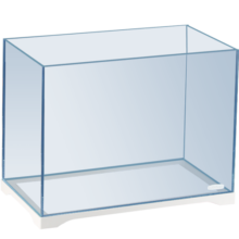 森森（SUNSUN）鱼缸水族箱超白玻璃水草缸造景桌面金鱼缸 超白600裸缸(60.6*32.6*34cm)