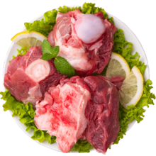 Plus、首购：龙大肉食 青青小厨 猪筒子骨1kg