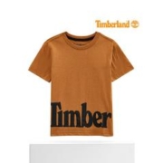 Timberland 韩国直邮TIMBERLAND添柏岚上装T恤男女款下摆印花圆领徽标跑步