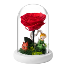 RoseBox小王子的玫瑰花鲜永生花礼盒三八妇女神节生日礼物送女友朋友老婆
