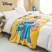 A类品质，Disney 迪士尼 儿童春夏法兰绒午睡毯100*140cm 2色29.9元包邮（需领券）