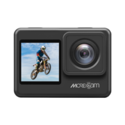 魔看A10Pro运动相机 5K双屏超广角防抖户外钓鱼摩托车头盔行车记录仪vlog小型摄像机 A10 Pro标配版 黑色