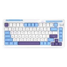 春焕新：KZZI 珂芝 K75Lite 三模机械键盘 碧蓝海 彩虹轴