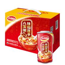 PLUS会员：达利园 桂圆莲子八宝粥速食早餐 360g*12罐 礼盒装