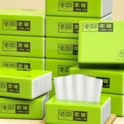 思景纸巾30包抽纸整箱实惠装原生木浆