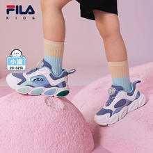 FILA 斐乐 儿童童鞋2024年春季新款小童男女童BOA旋钮闪灯鞋训练鞋