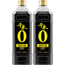千禾酱油0添加生抽调味品御藏本酿380天1L*2瓶