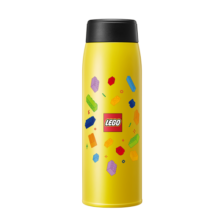 乐高（LEGO）糖果保温杯480ml水杯便携高颜值学生男女生日礼物黄色