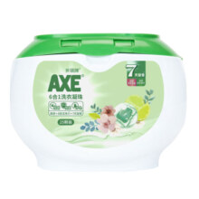 斧头牌（AXE）6合1洗衣凝珠（花萃淳香）25颗375g 8倍洁净力
