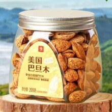 PLUS会员：BESTORE 良品铺子 巴旦木 200g/罐*3件