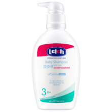 露安适（Lelch）活力安护儿童洗发水3-6-12-15岁 低泡温和含进口小麦蛋白 400ml