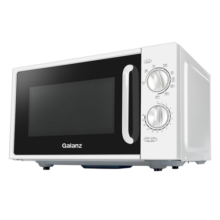 格兰仕（Galanz）微波炉烤箱一体机 光波炉 家用平板机械旋钮式 迷你小型20L 操作简单经典 可烧烤G70F20N2L-DG(S0)