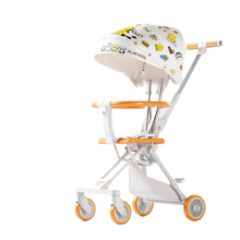 普洛可（PLAYKIDS）婴儿推车遛娃神器溜娃车轻便可折叠婴儿车X1至尊版 童话至尊版