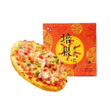 PLUS会员: 幸福西饼 美式培根披萨 180g/盒 6英寸