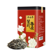 吴裕泰茶叶 花茶花草茶 浓香型茉莉花茶茉莉香盈 六窨含芽180g实惠