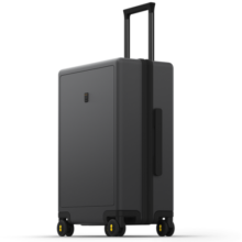地平线8号（LEVEL8）行李箱旅行箱登机箱德国PC箱体男女拉杆箱 24英寸 气质灰